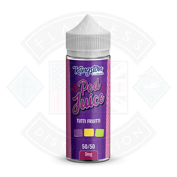 Kingston Pod Juice 50/50 0mg 100ml Shortfill