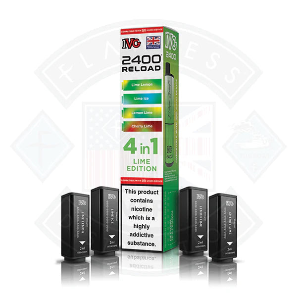 IVG 2400 Reload 4in1 Prefilled Pod kits
