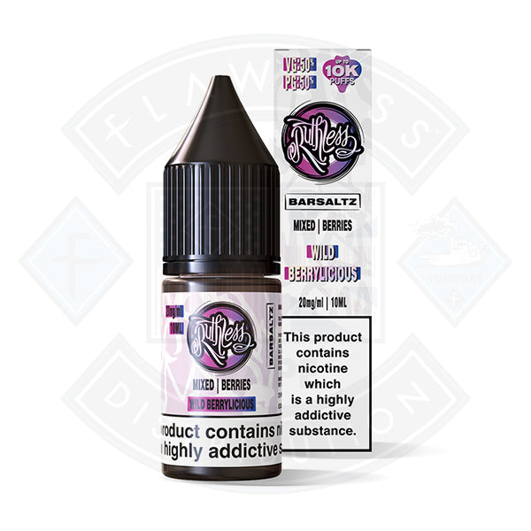 Ruthless Bar Saltz  Salt (10mg) 10ml