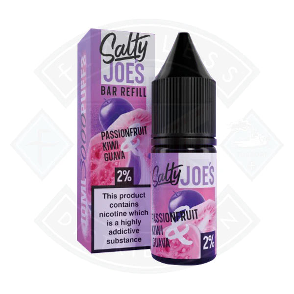 Salty Joe's Bar Refill - Kiwi Passionfruit Guava Ice 10ml