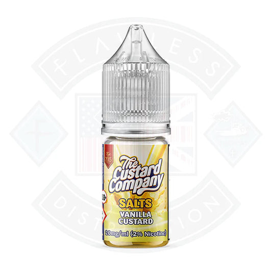 The Custard Company Nic Salt - Vanilla Custard 10ml E-liquid