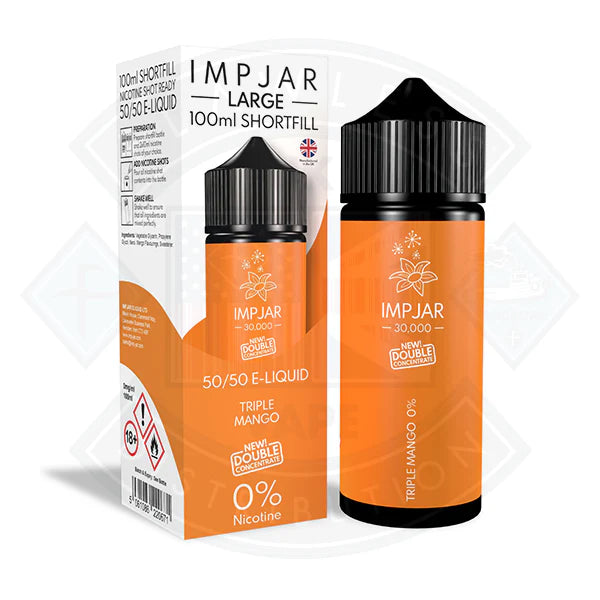 IMP JAR Large - 0mg 100ml Shortfill  - DOUBLE CONCENTRATE