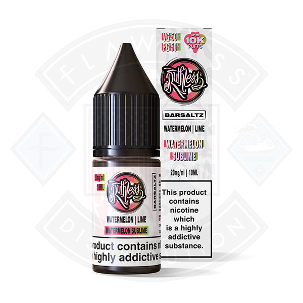 Ruthless Bar Saltz  Salt (10mg) 10ml