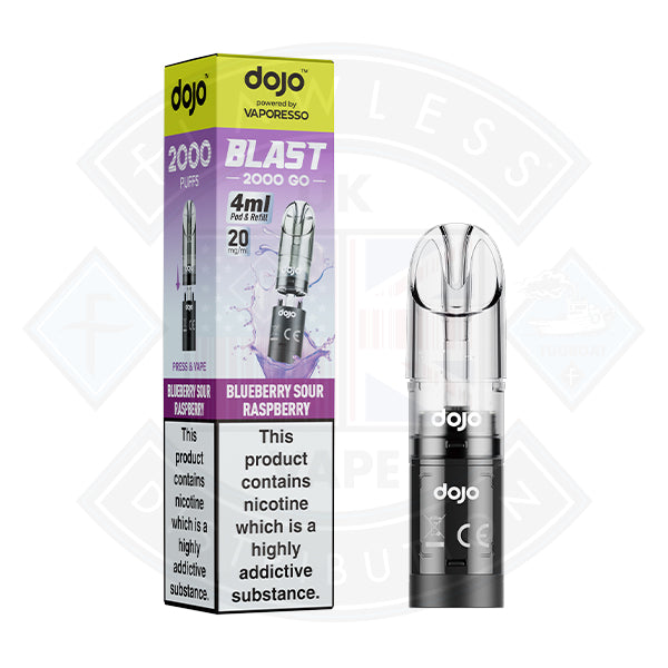 FREE Dojo Blast 2000 GO Transparent Pod (20mg)