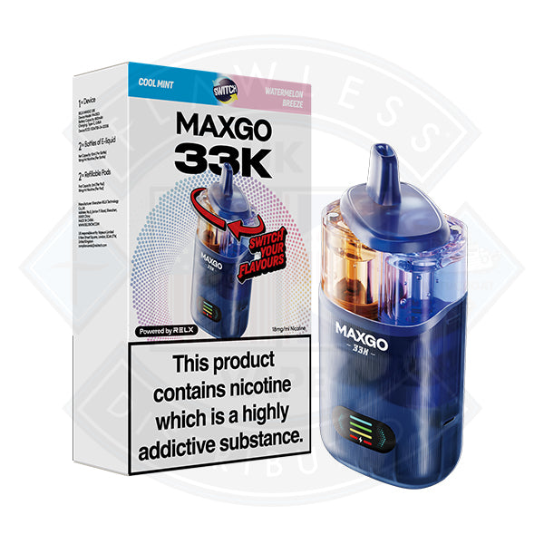 RELX Maxgo Combo 33K Prefilled Vape Kit