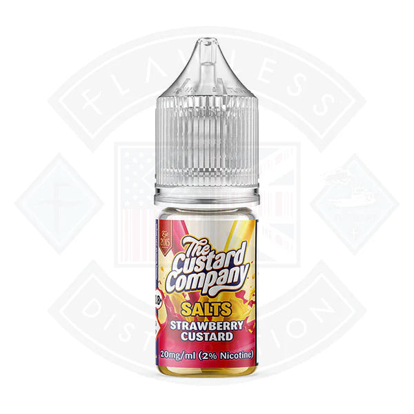 The Custard Company Nic Salt - Strawberry Custard 10ml E-liquid