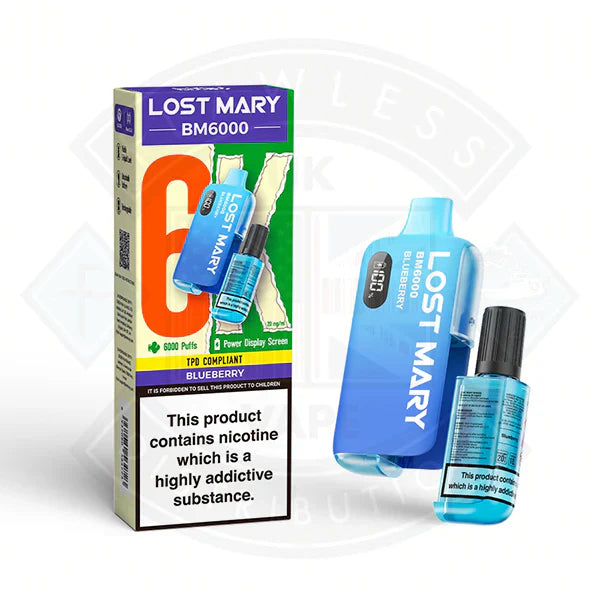 Lost Mary BM6000 Disposable Vape Device 20mg