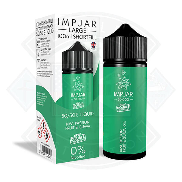 IMP JAR Large - 0mg 100ml Shortfill  - DOUBLE CONCENTRATE