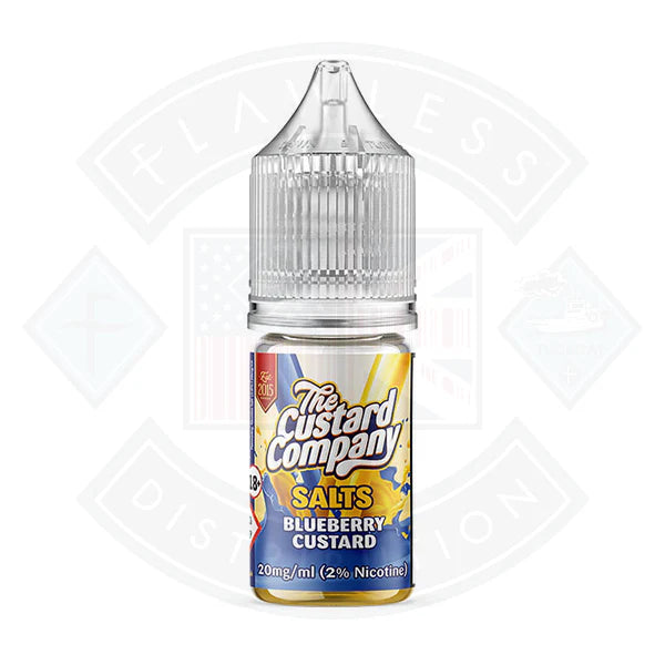 The Custard Company Nic Salt- Blueberry Custard 10ml E-liquid