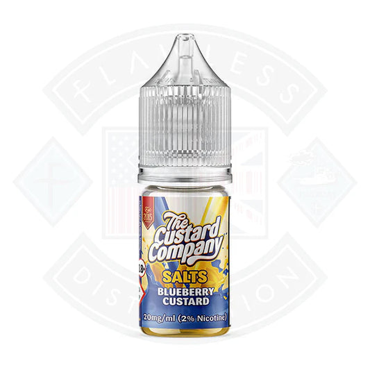 The Custard Company Nic Salt- Blueberry Custard 10ml E-liquid