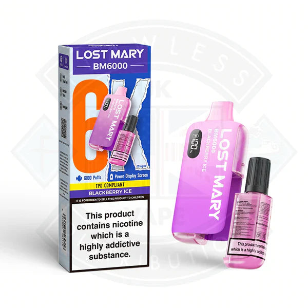 Lost Mary BM6000 Disposable Vape Device 20mg