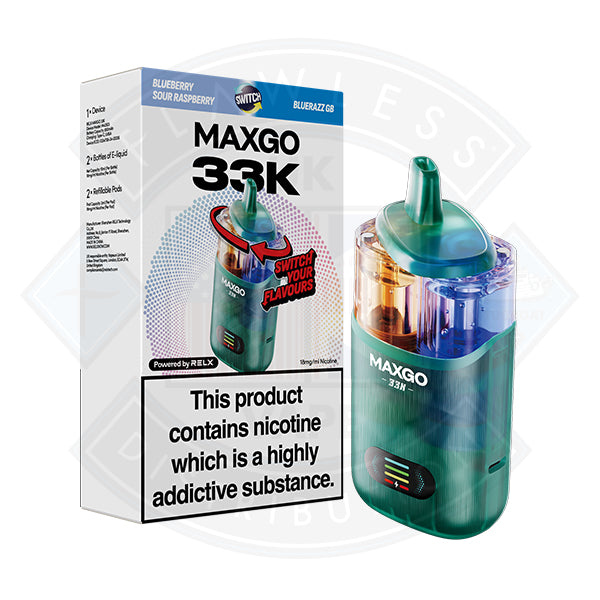 RELX Maxgo Combo 33K Prefilled Vape Kit
