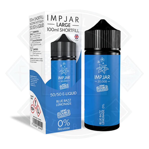 IMP JAR Large - 0mg 100ml Shortfill  - DOUBLE CONCENTRATE