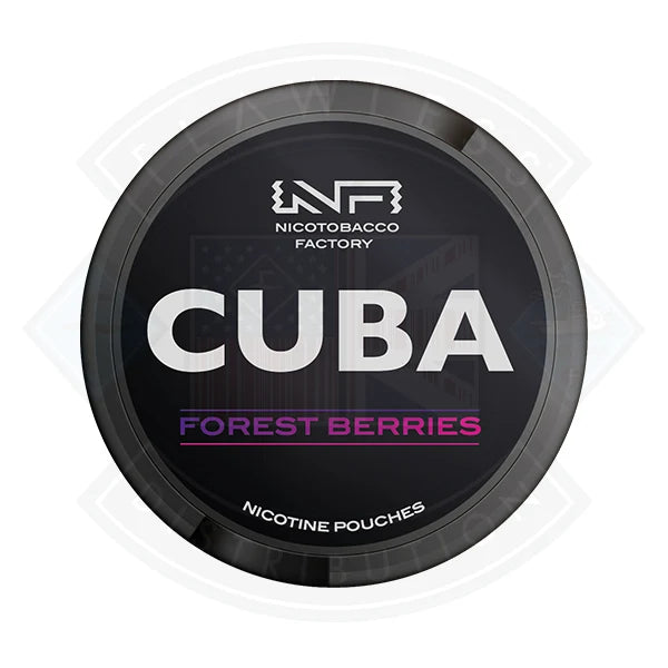 CUBA Black Nicotine Pouch