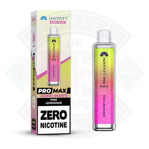 Hayati Pro Max 4000 Disposable Vape ZERO Nicotine