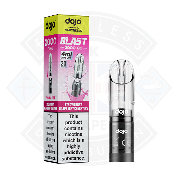 FREE Dojo Blast 2000 GO Transparent Pod (20mg)