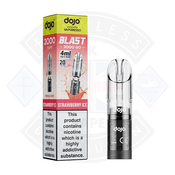 FREE Dojo Blast 2000 GO Transparent Pod (20mg)