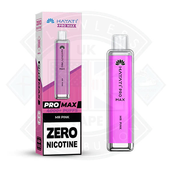 Hayati Pro Max 4000 Disposable Vape ZERO Nicotine