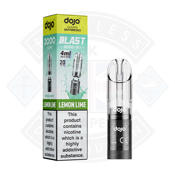 FREE Dojo Blast 2000 GO Transparent Pod (20mg)