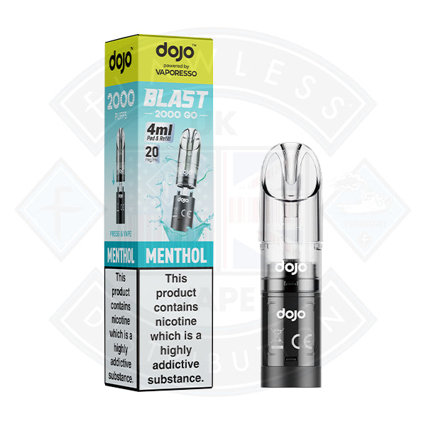 FREE Dojo Blast 2000 GO Transparent Pod (20mg)