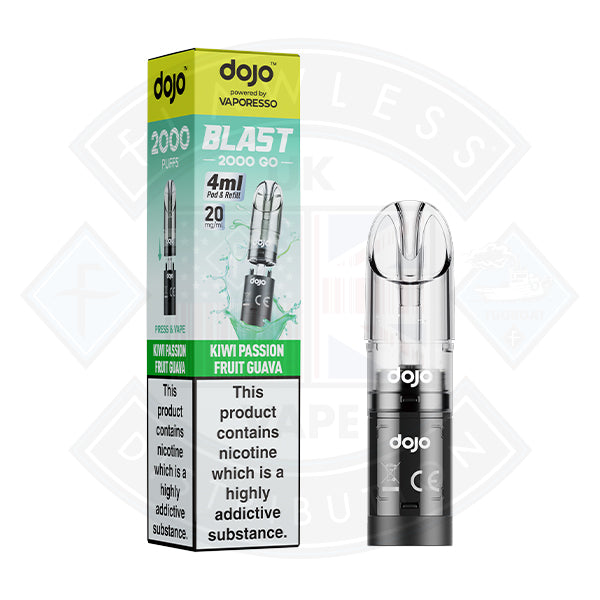 FREE Dojo Blast 2000 GO Transparent Pod (20mg)