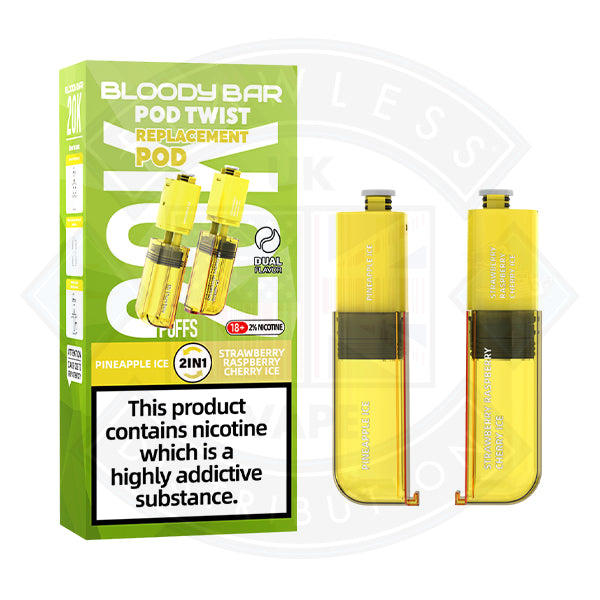 Bloody Bar Pod Twist 20K Prefilled Pods + Refill Containers
