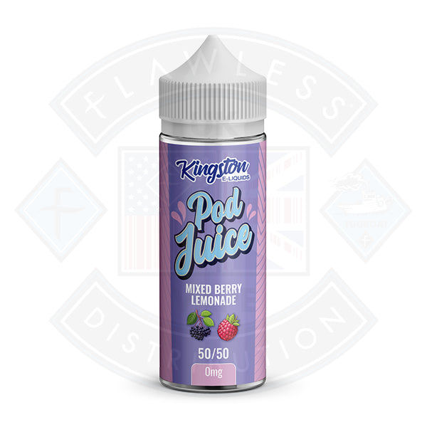 Kingston Pod Juice 50/50 0mg 100ml Shortfill