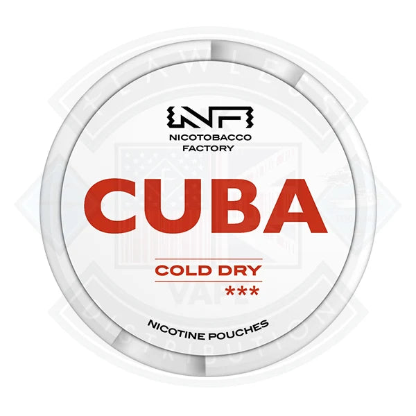 CUBA  White  Nicotine Pouch