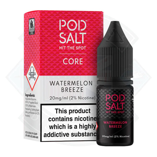 Pod Salt Watermelon Breeze 10ml E-Liquid