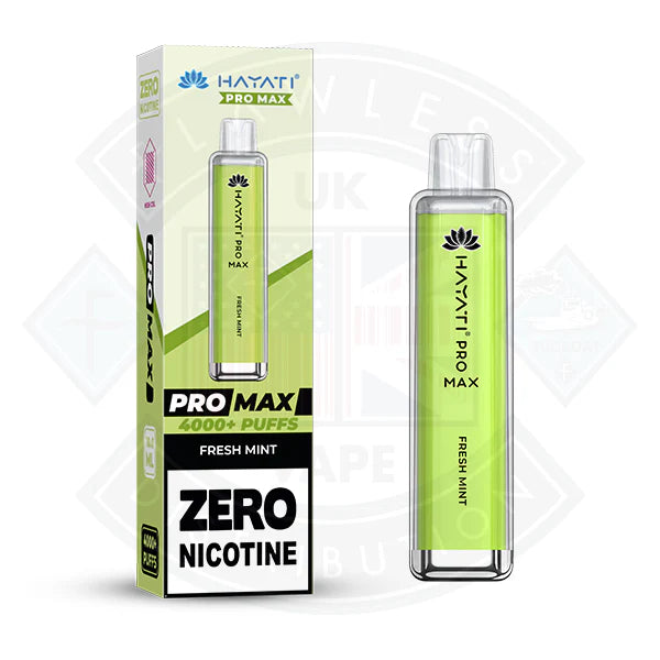 Hayati Pro Max 4000 Disposable Vape ZERO Nicotine