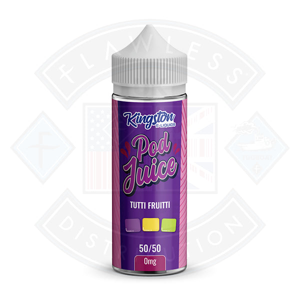 Kingston Pod Juice 50/50 0mg 100ml Shortfill