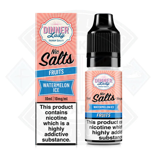 Dinner Lady Nic Salt - Fruits - Watermelon Ice 10ml