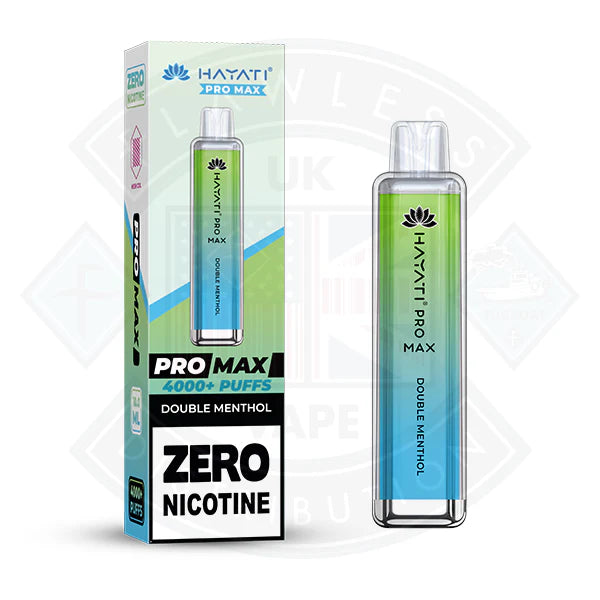 Hayati Pro Max 4000 Disposable Vape ZERO Nicotine