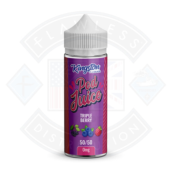 Kingston Pod Juice 50/50 0mg 100ml Shortfill