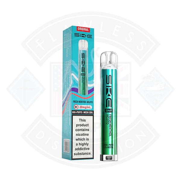 SKE Bar 600 20mg  Prefilled Pod Kit