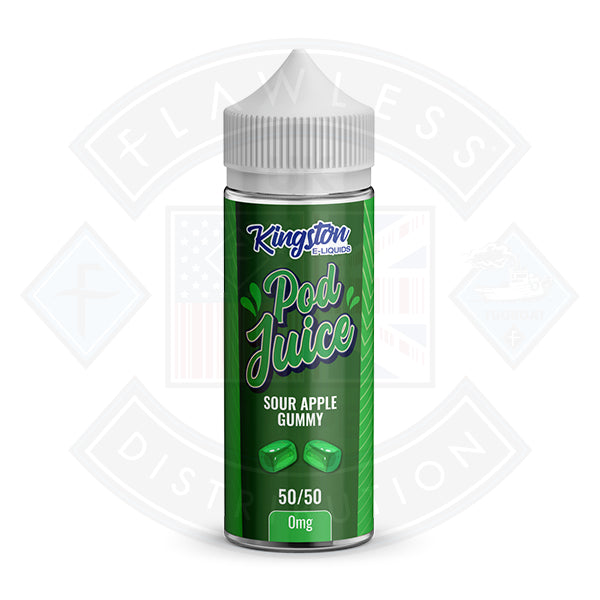Kingston Pod Juice 50/50 0mg 100ml Shortfill