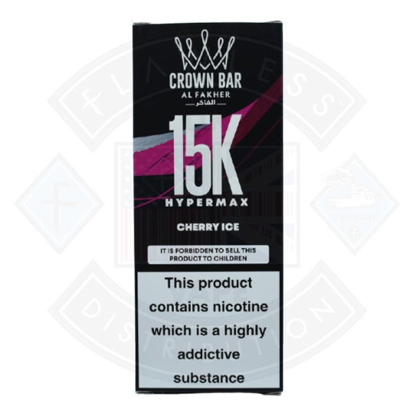 Al Fakher Crown Bar HyperMax 15K Puffs Disposable Vape