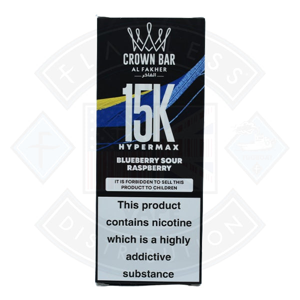 Al Fakher Crown Bar HyperMax 15K Puffs Disposable Vape