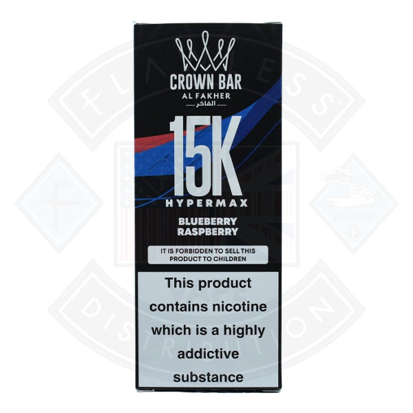 Al Fakher Crown Bar HyperMax 15K Puffs Disposable Vape