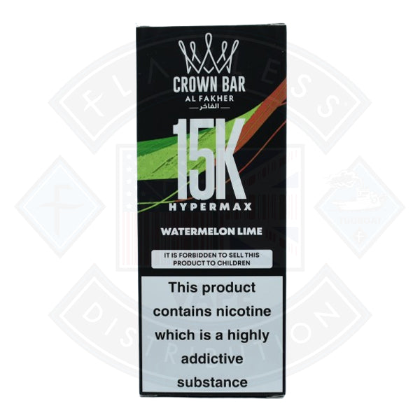 Al Fakher Crown Bar HyperMax 15K Puffs Disposable Vape