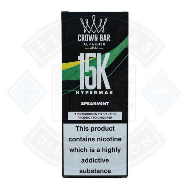 Al Fakher Crown Bar HyperMax 15K Puffs Disposable Vape