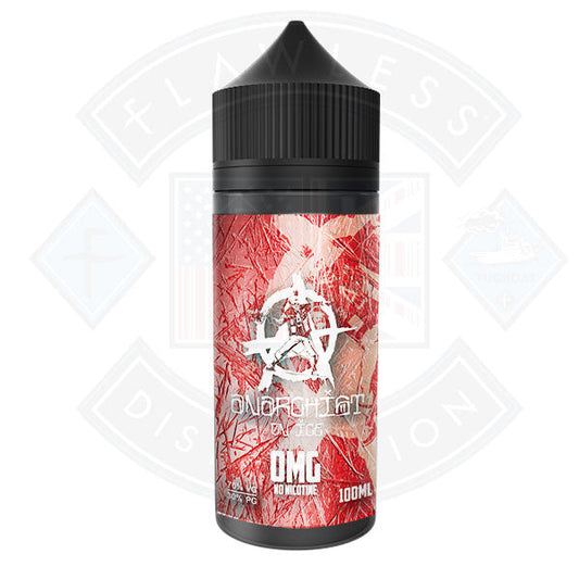 Anarchist Red on Ice 0mg 100ml Shortfill