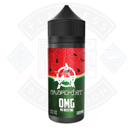 Anarchist Watermelon 0mg 100ml Shortfill