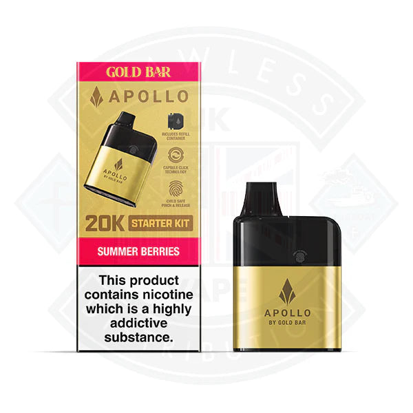 Gold Bar Apollo 20K AIO Disposable Vape