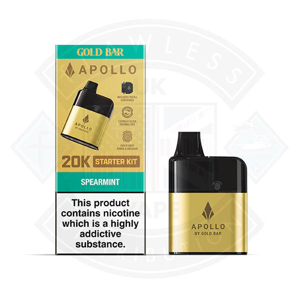 Gold Bar Apollo 20K AIO Disposable Vape