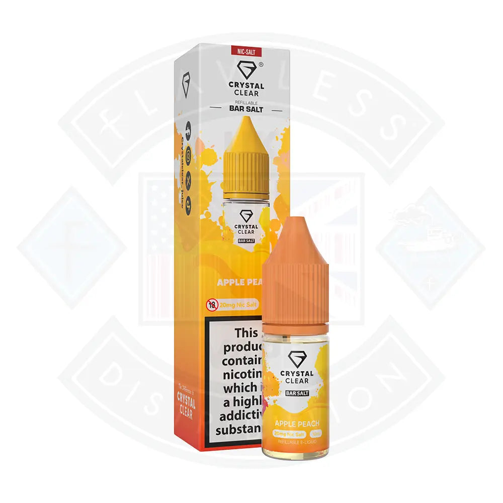Crystal Clear Bar (20mg) Nic Salts 10ml