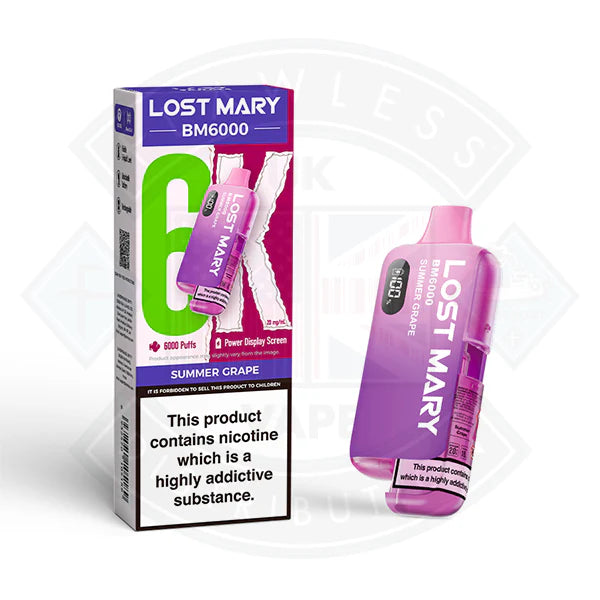 Lost Mary BM6000 Disposable Vape Device 20mg