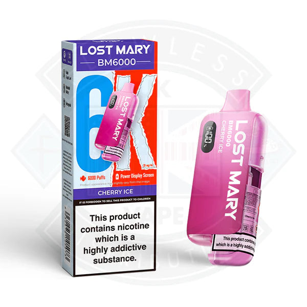 Lost Mary BM6000 Disposable Vape Device 20mg