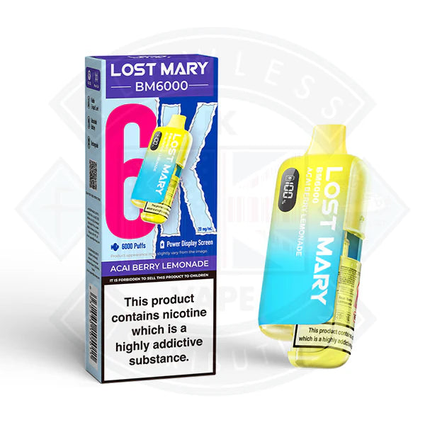 Lost Mary BM6000 Disposable Vape Device 20mg