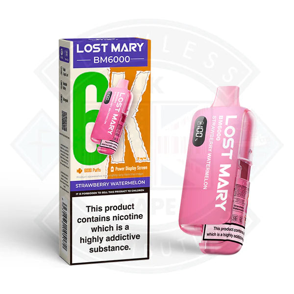 Lost Mary BM6000 Disposable Vape Device 20mg